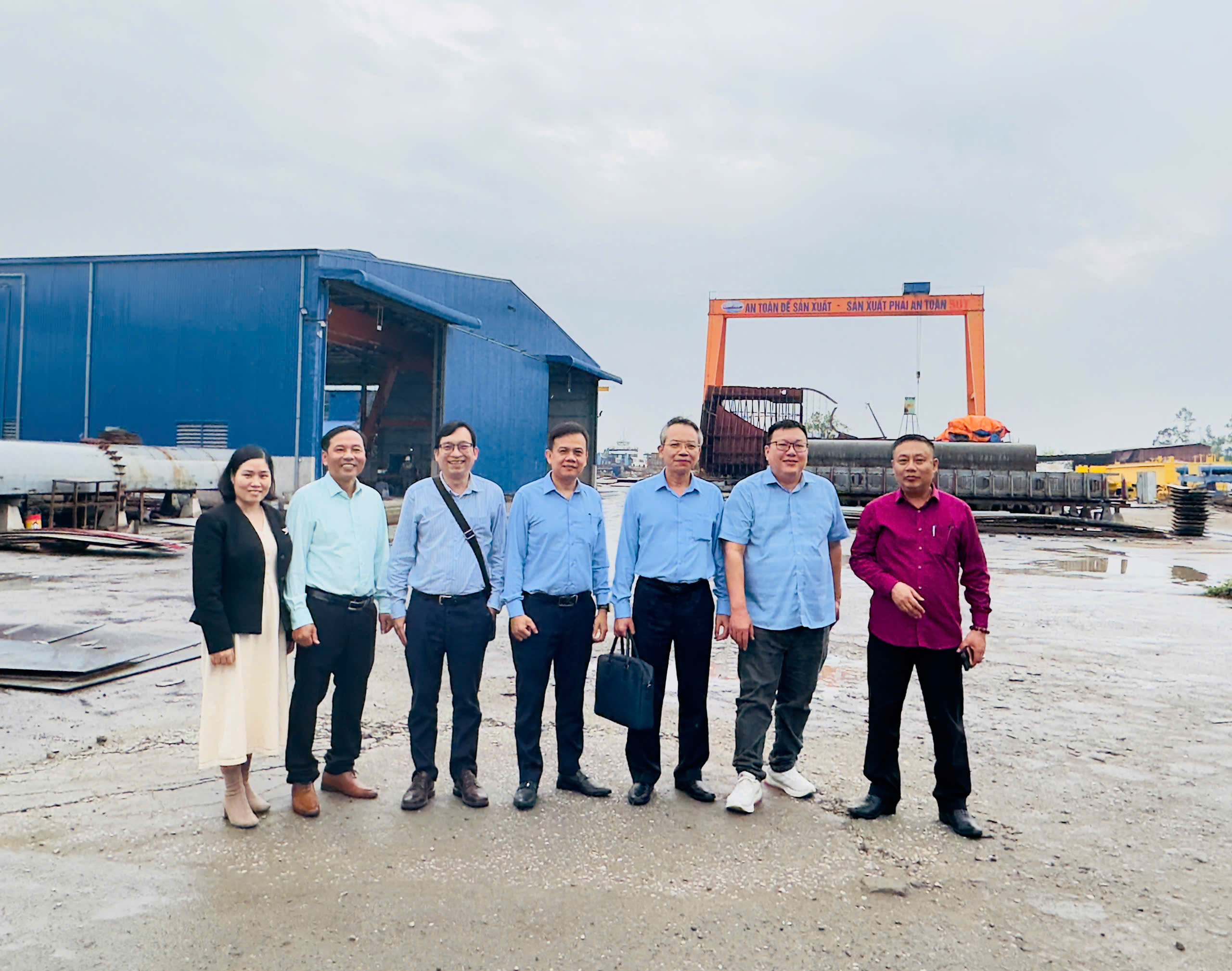 Đoàn công tác Tổng Công ty Thủy sản Việt Nam (Seaprodex) thăm và làm việc đầu Xuân Bính Ngọ 2026 tại Fishipco